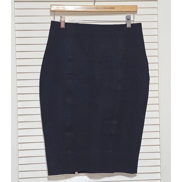 Spanx Women’s The Perfect Black Pencil Skirt Ponte Stretch  Size Medium 2886 - Picture 12 of 14